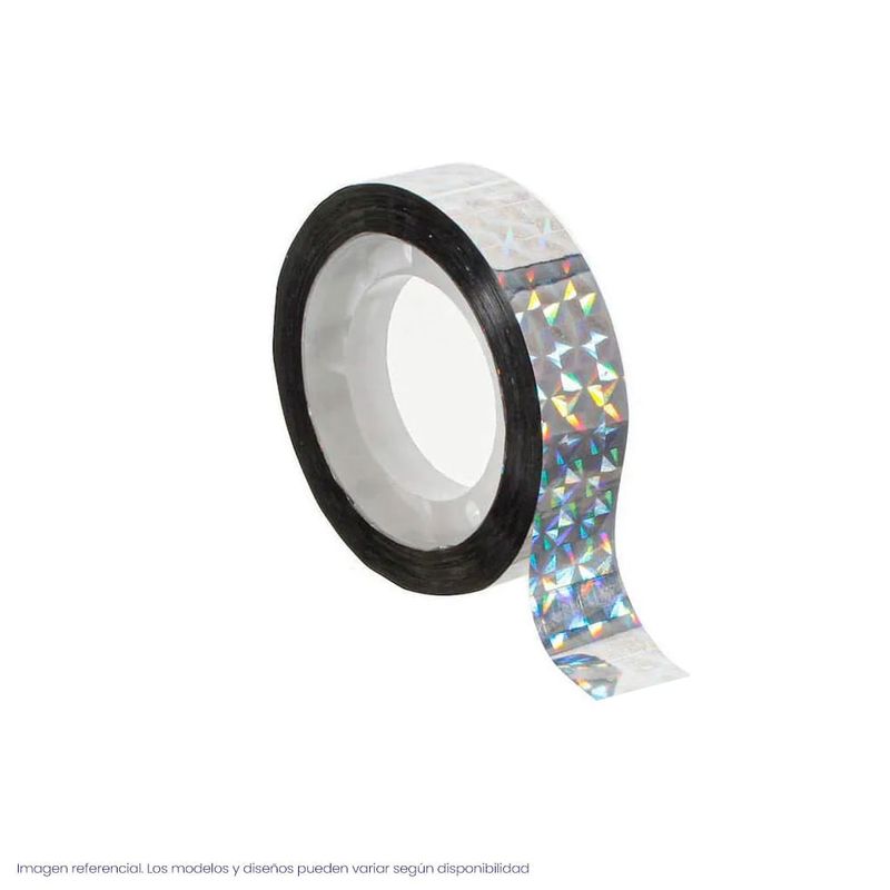 Cinta Adhesiva Plateada