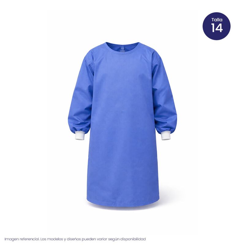 Mandil Descartable No Esteril Talla 14 Primaria