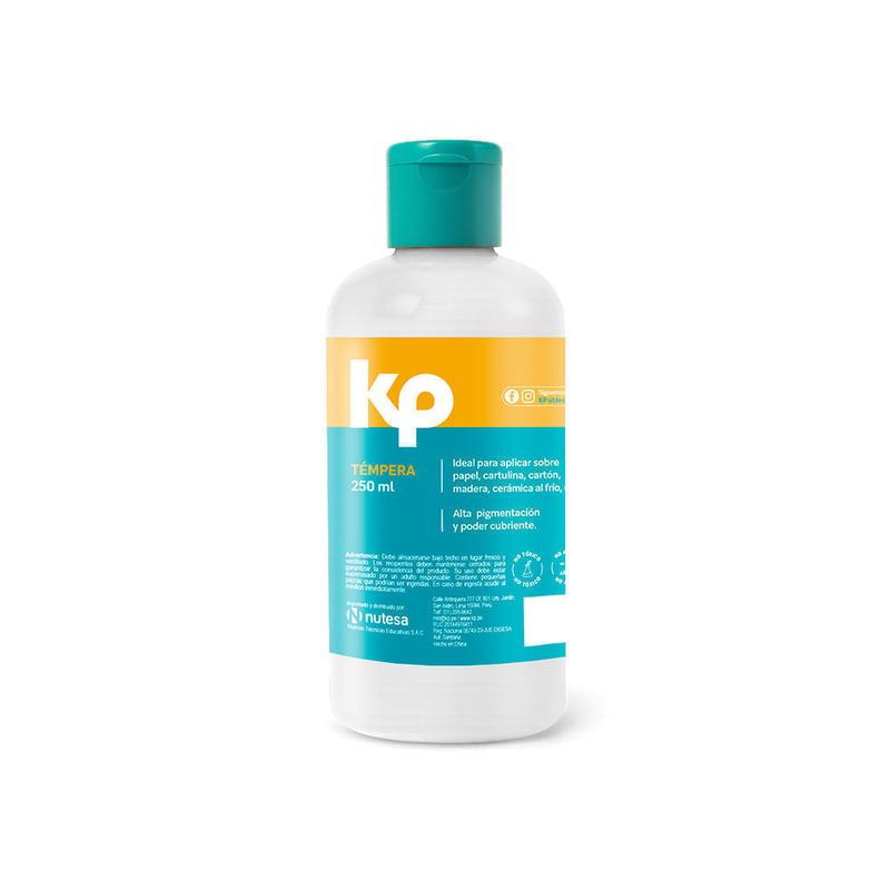 Témpera Clásica 250ml. 01 Blanco