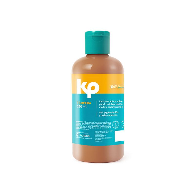 Témpera Clásica 250ml. 11 Marrón