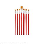 Pinceles Punta Plana (Estuche X 8)