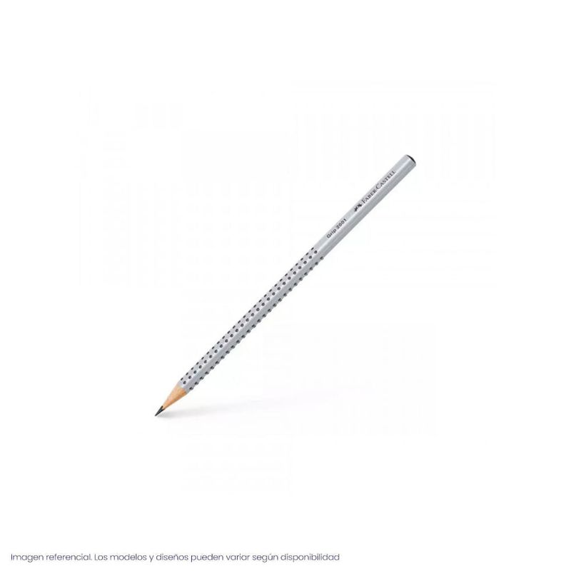 Lápiz 2b Con Grip Sin Borrador