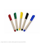 Marcadores Para Tela Punta Redonda 1.4mm. Colores Surtidos (Estuche X 5)