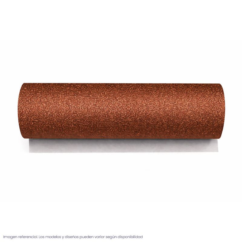 Microporoso Adhesivo Escarchado 50x70cm. Marrón