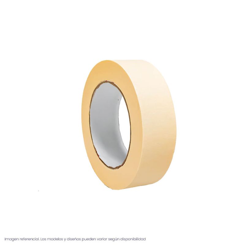 Cinta Masking Tape Económica 1/2 Pulg. X 55 Yardas
